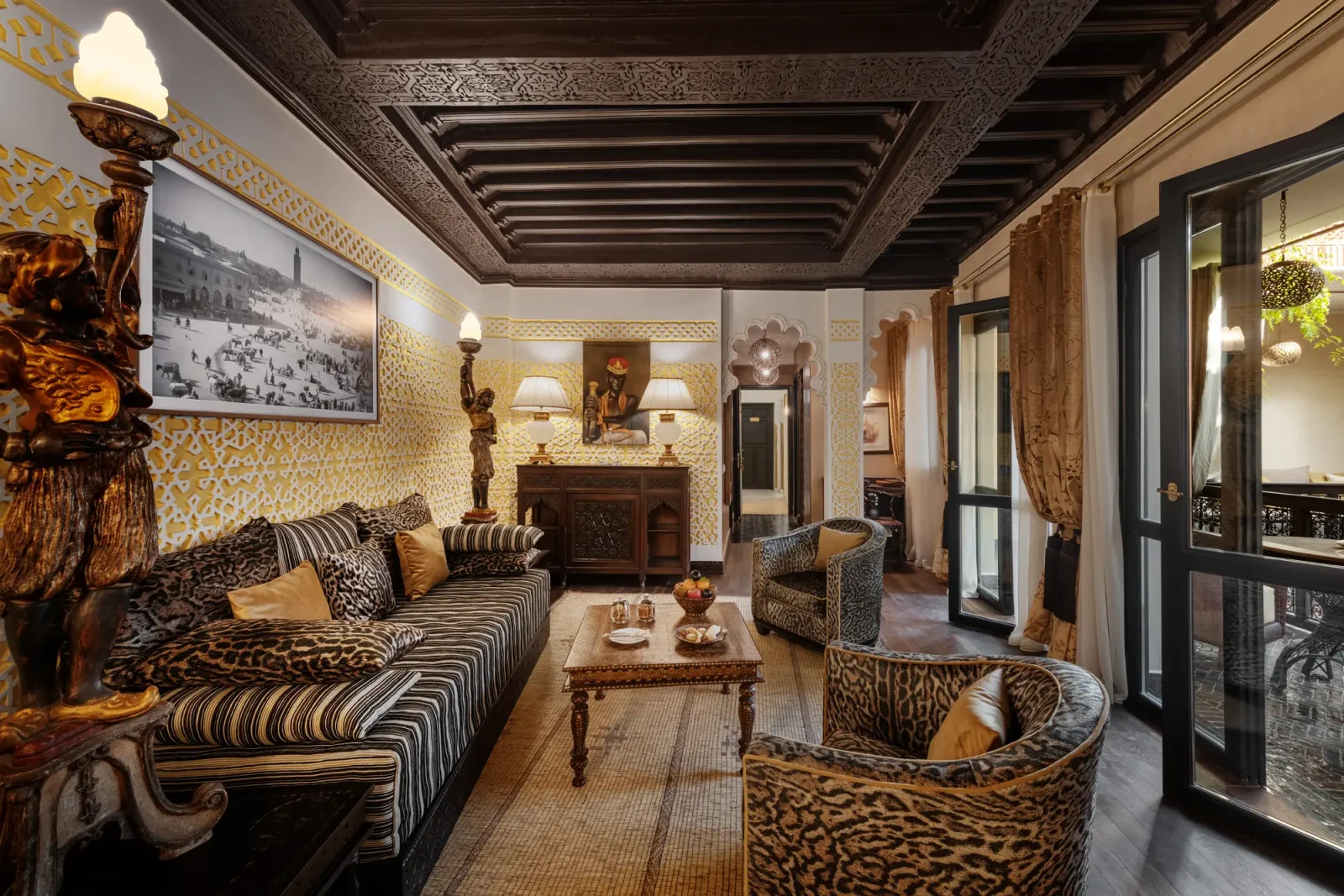 Signature Suite at Riad Kheirredine – luxurious room with elegant decor and modern amenities